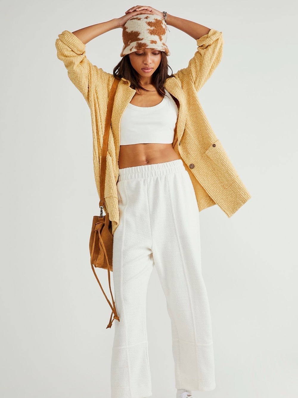 Free People Reign Jacket - XS Yellow